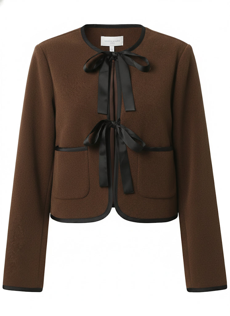 Aubree Brown Jacket