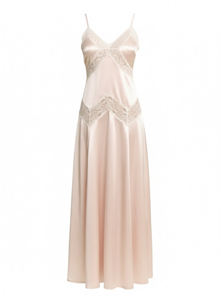 Serena Satin Maxi Dress