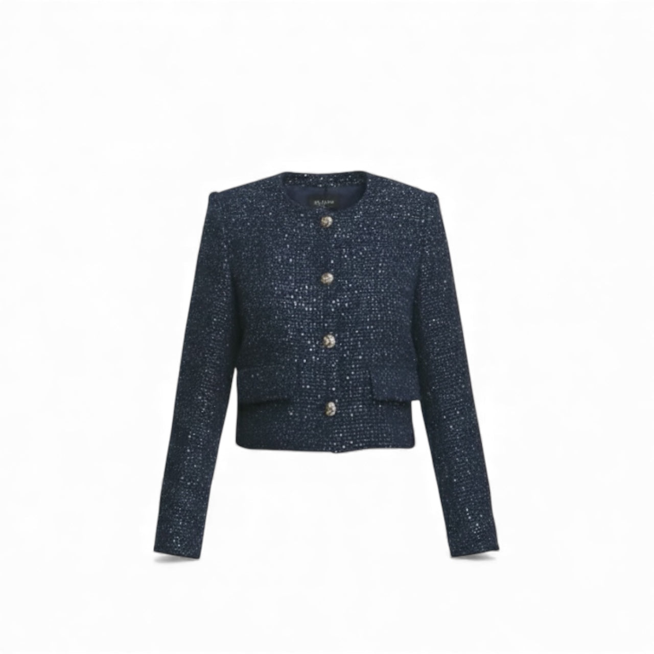 Navy Tweed Jacket