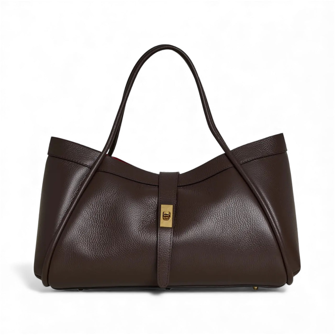 Mayfair Bag in Dark Brown Togo Leather