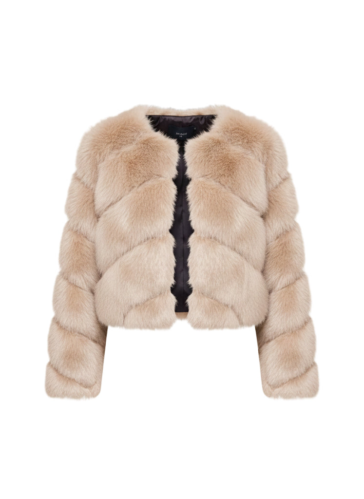 Paula Short Faux Fur Jacket