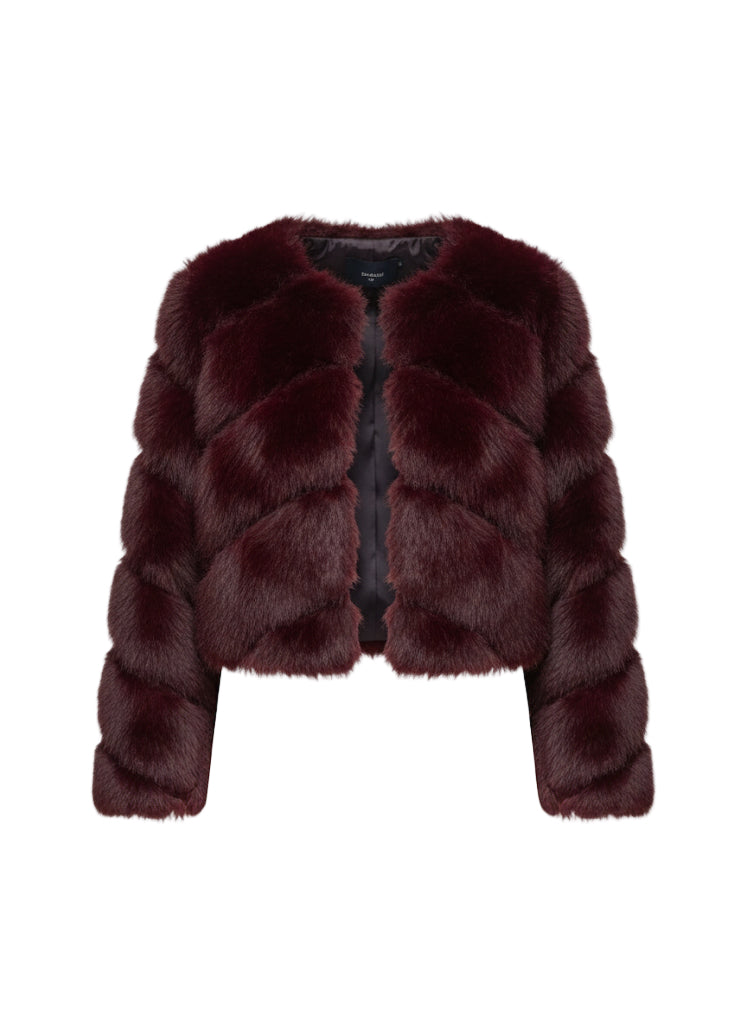 Paula Short Faux Fur Jacket